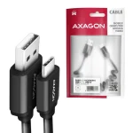Axagon Spiral USB 2.0 Cable USB-C male - USB-A Μαύρο 0.6m (BUCM-AM10TB) - Image 6
