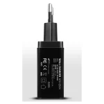 Axagon Φορτιστής Χωρίς Καλώδιο με 2 Θύρες USB-A Quick Charge 3.0 Μαύρος (ACU-QS24) - Image 2