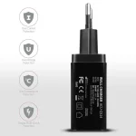 Axagon Φορτιστής Χωρίς Καλώδιο με 2 Θύρες USB-A Quick Charge 3.0 Μαύρος (ACU-QS24) - Image 4