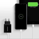 Axagon Φορτιστής Χωρίς Καλώδιο με 2 Θύρες USB-A Quick Charge 3.0 Μαύρος (ACU-QS24) - Image 8