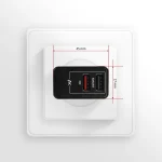 Axagon Φορτιστής Χωρίς Καλώδιο με 2 Θύρες USB-A Quick Charge 3.0 Μαύρος (ACU-QS24) - Image 9