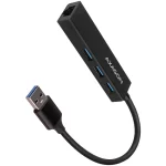 Axagon USB 3.2 Hub 4 Θυρών με σύνδεση USB-A / Ethernet HMA-GL3A