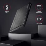 Axagon Θήκη για Σκληρό Δίσκο 2.5" SATA III με σύνδεση USB 3.2 EE25-XA6 - Image 3