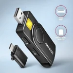 Axagon Cre-smp2a Usb Smart Card & Sd Microsd Sim Card Pocketreader CRE-SMP2A - Image 4