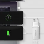 Axagon Φορτιστής Χωρίς Καλώδιο GaN με Θύρα USB-A και 2 Θύρες USB-C 65W Power Delivery / Quick Charge 3.0 Μαύρος (ACU-DPQ65) - Image 7