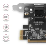 Axagon Ενσύρματη Κάρτα Δικτύου Gigabit (1Gbps) Ethernet PCI-e PCEE-GRF - Image 3