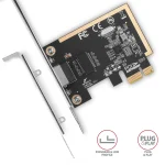 Axagon Ενσύρματη Κάρτα Δικτύου Gigabit (1Gbps) Ethernet PCI-e PCEE-GRF - Image 5