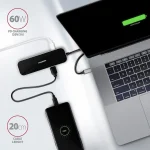 Axagon USB-C Docking Station με HDMI 4K PD Ethernet Μαύρο (HMC-6GL) - Image 5