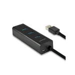 Axagon USB 3.0 Hub 4 Θυρών με σύνδεση USB-A & Θύρα Φόρτισης HUE-S2BL - Image 4