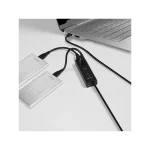 Axagon USB 3.0 Hub 4 Θυρών με σύνδεση USB-A & Θύρα Φόρτισης HUE-S2BL - Image 5