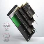 Axagon Θήκη για Σκληρό Δίσκο M.2 SATA III με σύνδεση Type-C EEM2-SBC - Image 5