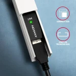 Axagon USB 2.0 Cable USB-A male - USB-A female Μαύρο 5m ADR-205 - Image 6