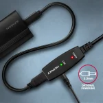 Axagon USB 2.0 Cable USB-A male - USB-A female Μαύρο 5m ADR-205 - Image 8