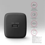 Axagon Φορτιστής Χωρίς Καλώδιο 20W Power Delivery / Quick Charge 3.0 Μαύρος ACU-PD20 - Image 4
