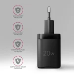 Axagon Φορτιστής Χωρίς Καλώδιο 20W Power Delivery / Quick Charge 3.0 Μαύρος ACU-PD20 - Image 5