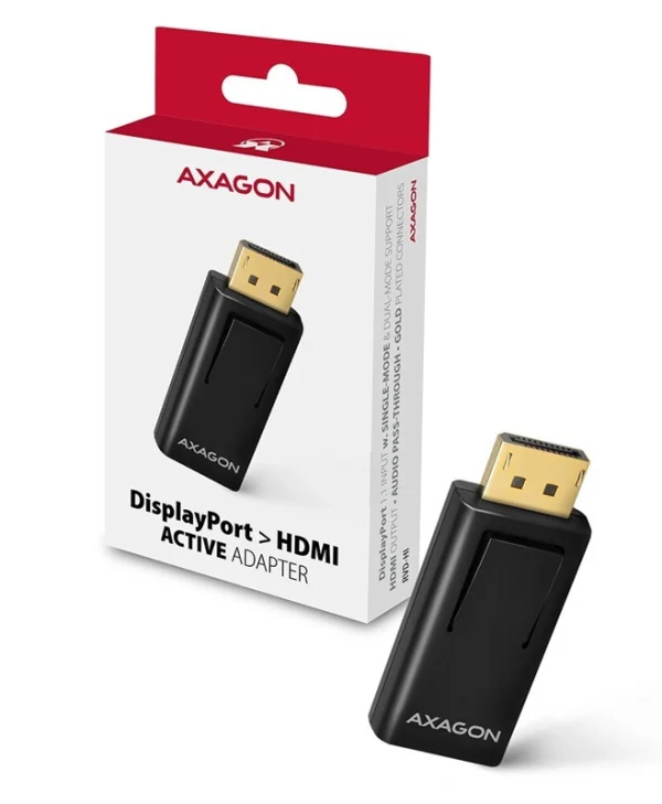 Axagon Μετατροπέας DisplayPort male σε HDMI female 1τμχ RVD-HI