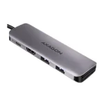 Axagon HMC-5 USB-C Docking Station με HDMI 4K PD Ασημί - Image 4