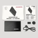 Axagon Θήκη για Σκληρό Δίσκο 2.5" SATA III με σύνδεση USB 3.1 EE25-A6M - Image 6