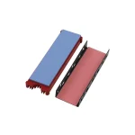 Axagon Passive Cooler Για M.2 Ssd, 80mm Ssd, Alu Body, Silicone Thermal Pads Clr-m2 CLR-M2 - Image 4