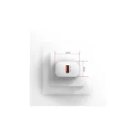 Axagon Φορτιστής Χωρίς Καλώδιο 18W Quick Charge 3.0 Λευκός ACU-QC18W - Image 7