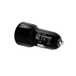 Axagon Φορτιστής Αυτοκινήτου 24W 2.4A με Θύρες: 2xUSB Μαύρος PWC-5V5 - Image 2