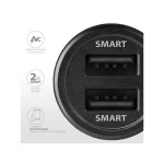 Axagon Φορτιστής Αυτοκινήτου 24W 2.4A με Θύρες: 2xUSB Μαύρος PWC-5V5 - Image 8