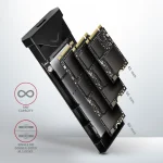Axagon Θήκη για Σκληρό Δίσκο M.2 PCI Express NVME με σύνδεση Type-C EEM2-UB2 - Image 9