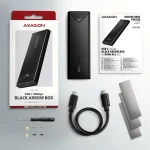 Axagon Θήκη για Σκληρό Δίσκο M.2 PCI Express NVME με σύνδεση Type-C EEM2-UB2 - Image 11