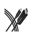 Axagon USB 2.0 Cable USB-C male - DisplayPort Μαύρο 1.8m (RVC-DPC)