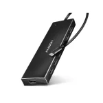 Axagon USB 3.2 Hub 12 Θυρών με σύνδεση USB-C / USB-A & Θύρα Φόρτισης Μπλε HUE-F7C