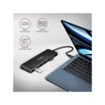 Axagon USB 3.2 Hub 12 Θυρών με σύνδεση USB-C / USB-A & Θύρα Φόρτισης Μπλε HUE-F7C - Image 3