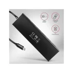 Axagon USB 3.2 Hub 12 Θυρών με σύνδεση USB-C / USB-A & Θύρα Φόρτισης Μπλε HUE-F7C - Image 6