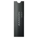 Axagon Ψύξη Μ.2 SSD 80mm SSD ALU body silicone thermal pads height 10mm Μαύρο CLR-M2L10 - Image 10