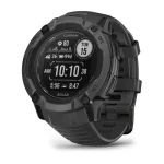 Garmin Instinct 2X Solar 50mm Αδιάβροχο Smartwatch με Παλμογράφο (Graphite) 010-02805-00
