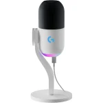 Logitech G Yeti Δυναμικό Μικρόφωνο USB Επιτραπέζιο σε Λευκό Χρώμα 988-000576