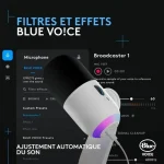 Logitech G Yeti Δυναμικό Μικρόφωνο USB Επιτραπέζιο σε Λευκό Χρώμα 988-000576 - Image 3