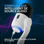 Logitech G Yeti Δυναμικό Μικρόφωνο USB Επιτραπέζιο σε Λευκό Χρώμα 988-000576 - Image 6