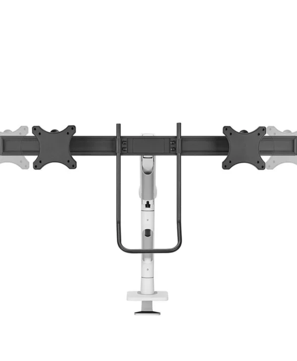 Neomounts Βάση Γραφείου για 2 Οθόνες έως 27" Λευκή (DS75S-950WH2)