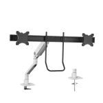Neomounts Βάση Γραφείου για 2 Οθόνες έως 27" Λευκή (DS75S-950WH2) - Image 2