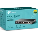 TP-LINK TL-SG108S v2 Unmanaged L2 Switch με 8 Θύρες Gigabit (1Gbps) Ethernet - Image 3
