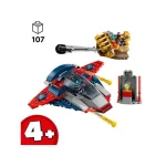 LEGO Super Heroes Captain America για 4+ ετών Ετών 107τμχ 76319 - Image 4