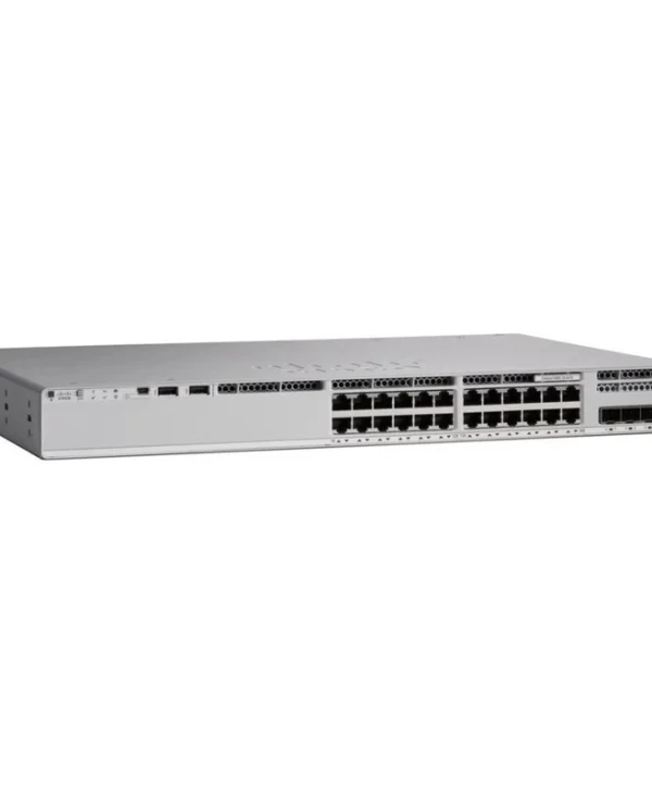 Cisco C9200L-24PXG-4X-E Managed PoE+ Switch με 24 Θύρες Gigabit (1Gbps) Ethernet
