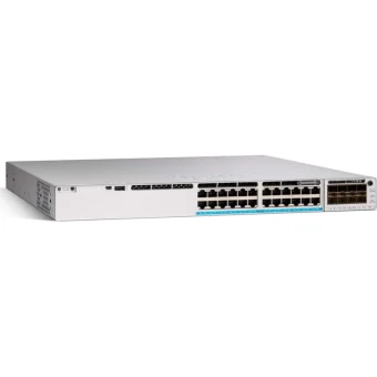 Cisco C9300-24UX-A Managed L2 PoE Switch με 24 Θύρες Ethernet
