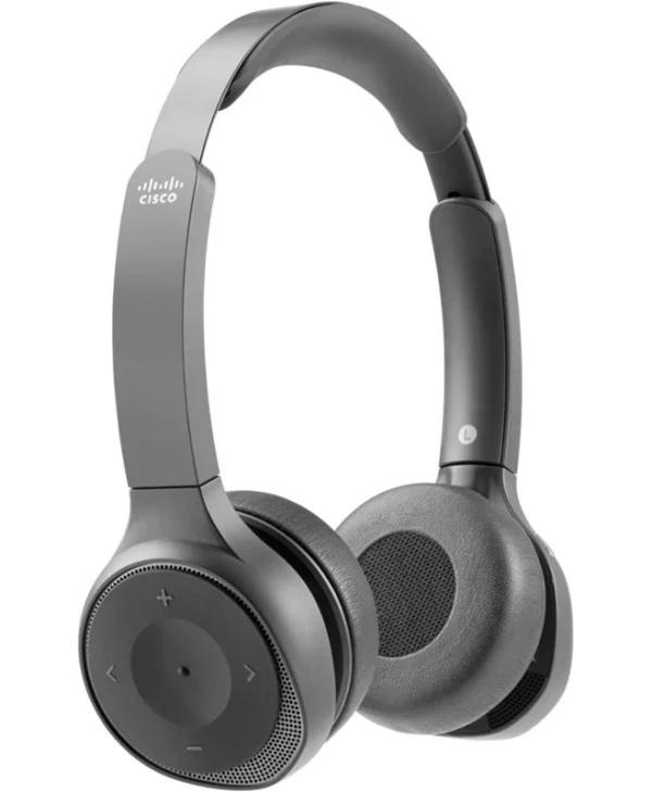 Cisco Headset 730 Ασύρματα Bluetooth On Ear Ακουστικά με 15 ώρες Λειτουργίας Μαύρα HS-WL-730-BUNAS-C
