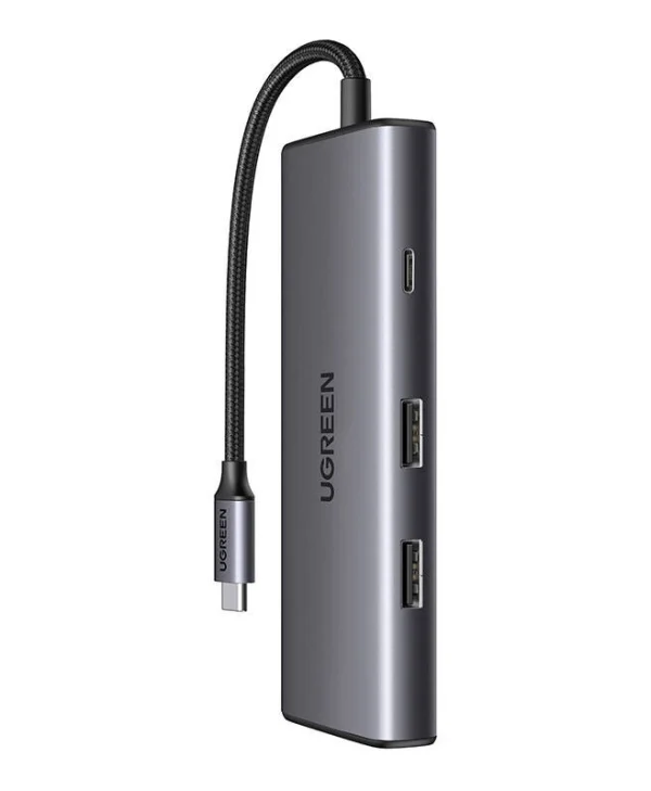 Ugreen Cm498 USB-C / USB-A Docking Station με 4K PD Μαύρο 15531