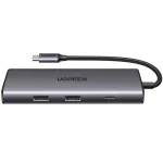 Ugreen Cm498 USB-C / USB-A Docking Station με 4K PD Μαύρο 15531 - Image 3