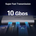Ugreen Cm498 USB-C / USB-A Docking Station με 4K PD Μαύρο 15531 - Image 4