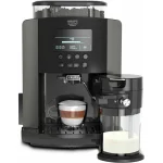 Krups Arabica Latte Quattro Force Αυτόματη Μηχανή Espresso 1450W Πίεσης 15bar για Cappuccino με Μύλο Άλεσης Γκρι EA819E - Image 2
