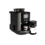Krups Arabica Latte Quattro Force Αυτόματη Μηχανή Espresso 1450W Πίεσης 15bar για Cappuccino με Μύλο Άλεσης Γκρι EA819E - Image 3