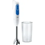 Braun MQ3000WH Smoothie+ Inox Ραβδομπλέντερ με Ανοξείδωτη Ράβδο 700W Λευκό